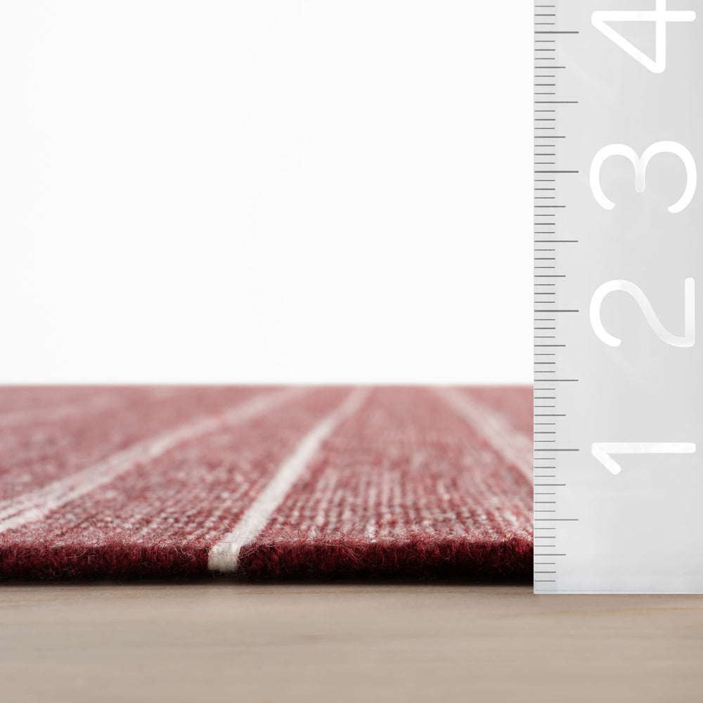 Samson Handwoven Indoor/Outdoor Rug | Red