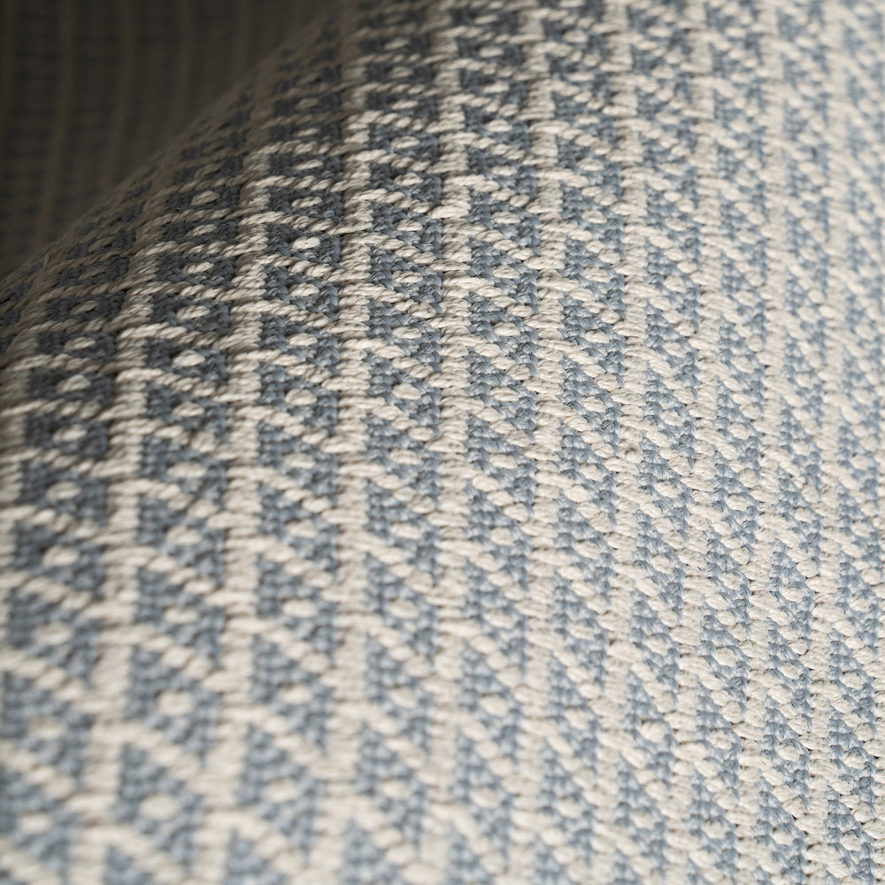 Riviera Handwoven Indoor/Outdoor Rug | Swedish Blue