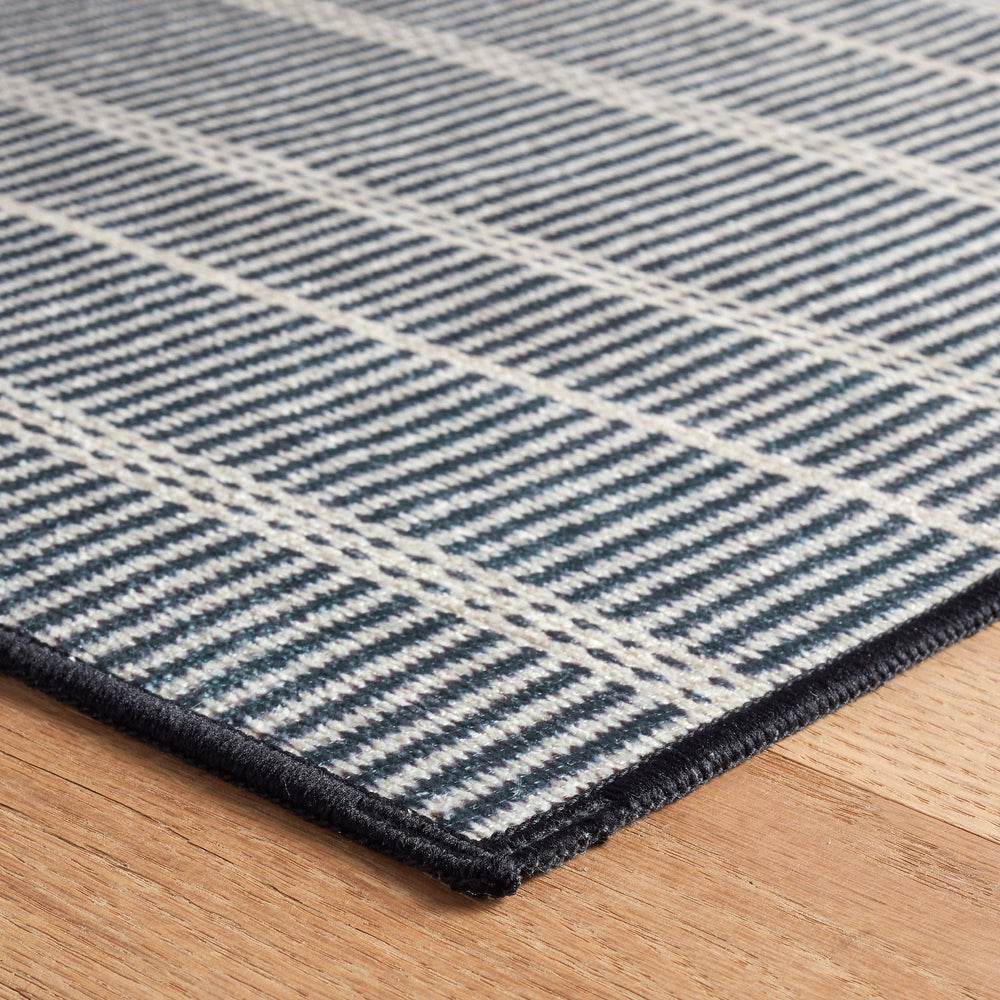 Samson Machine Washable Rug | Black