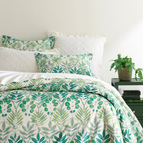 Botanical Duvet Cover | Green