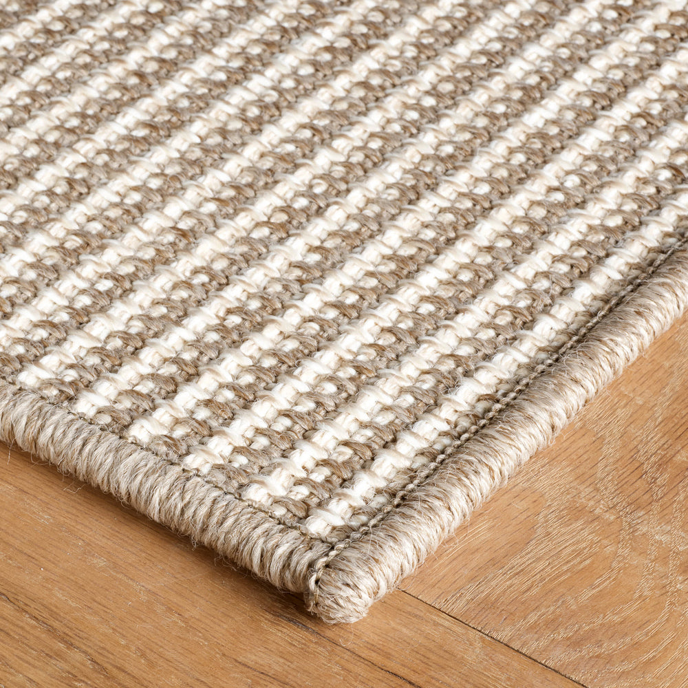 Oak Grove Woven Indoor/Outdoor Custom Rug | Khaki