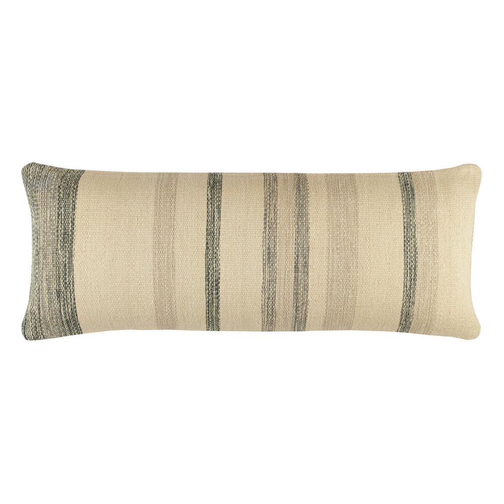 Turner Stripe Decorative Pillow Cover | Everglade