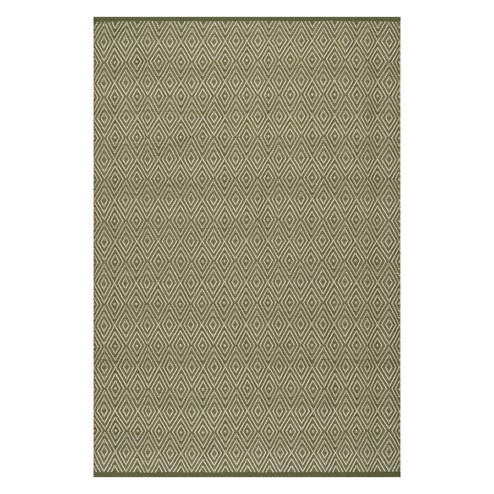 Diamond Handwoven Indoor/Outdoor Rug | Sage