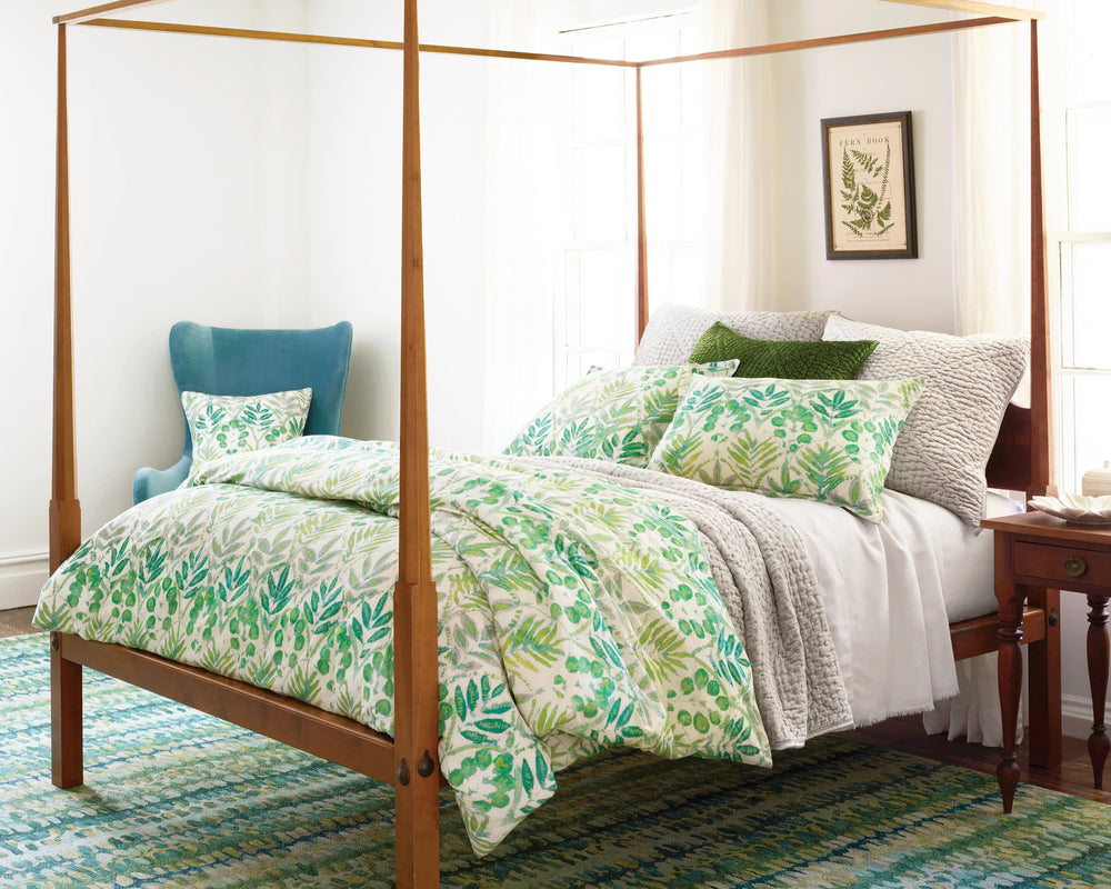 Botanical Duvet Cover | Green