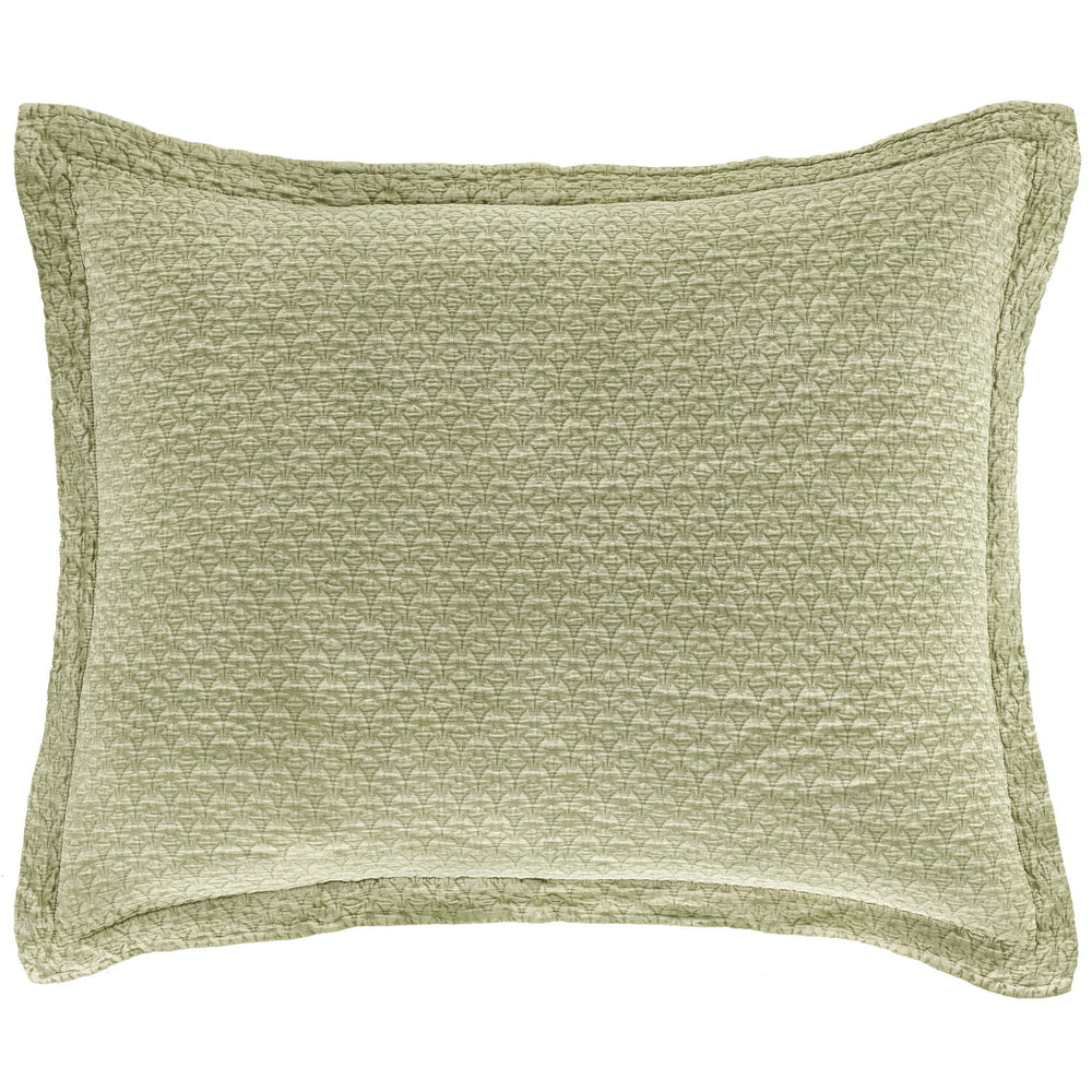 Hawley Matelasse Sham | Sage