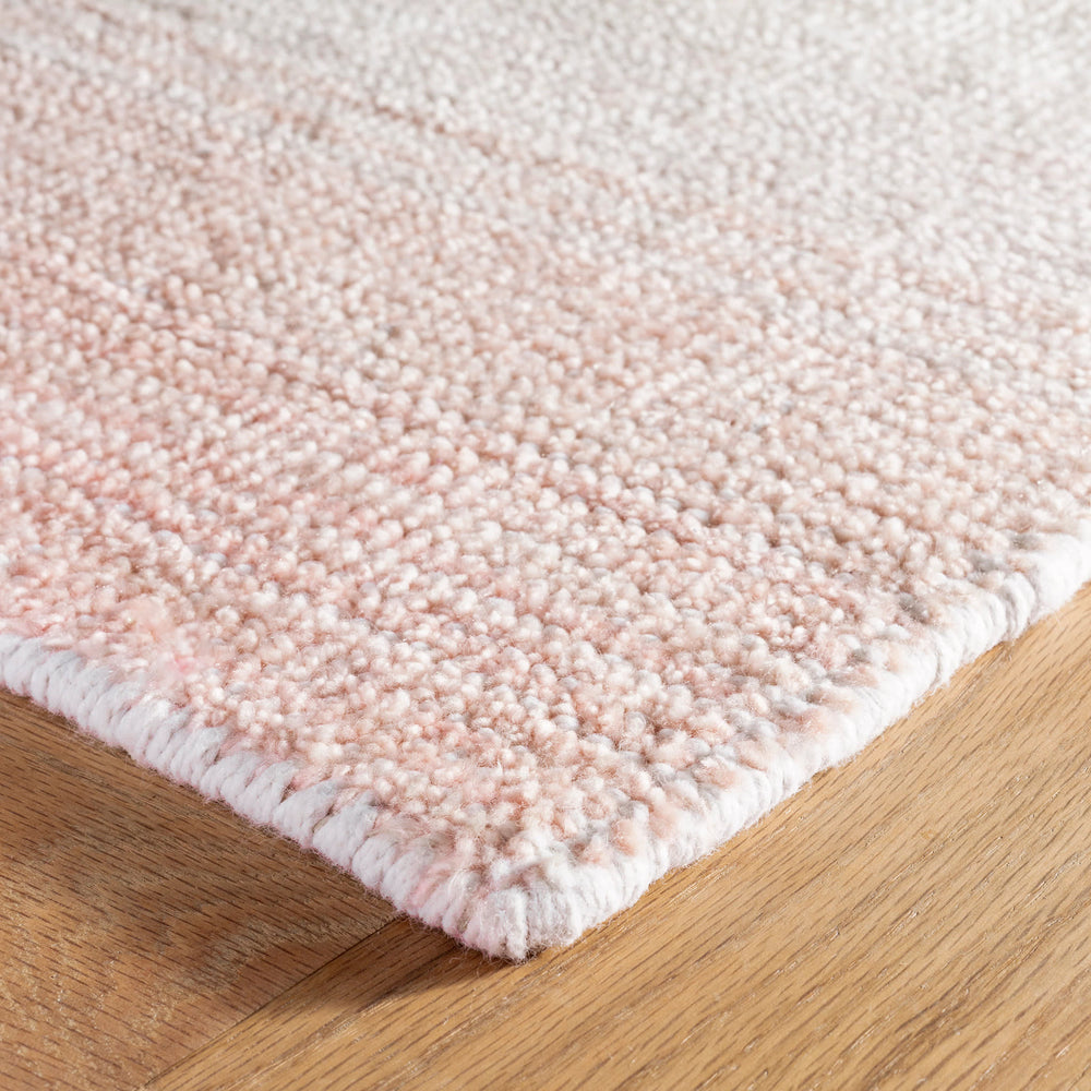 Pandora Hand Loom Knotted Rug | Pink