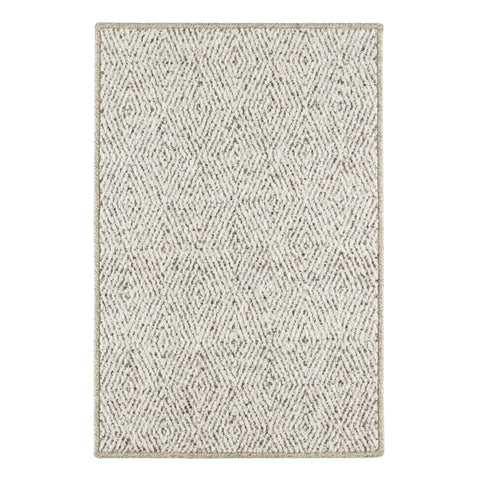Sutton Woven Wool Custom Rug | Natural