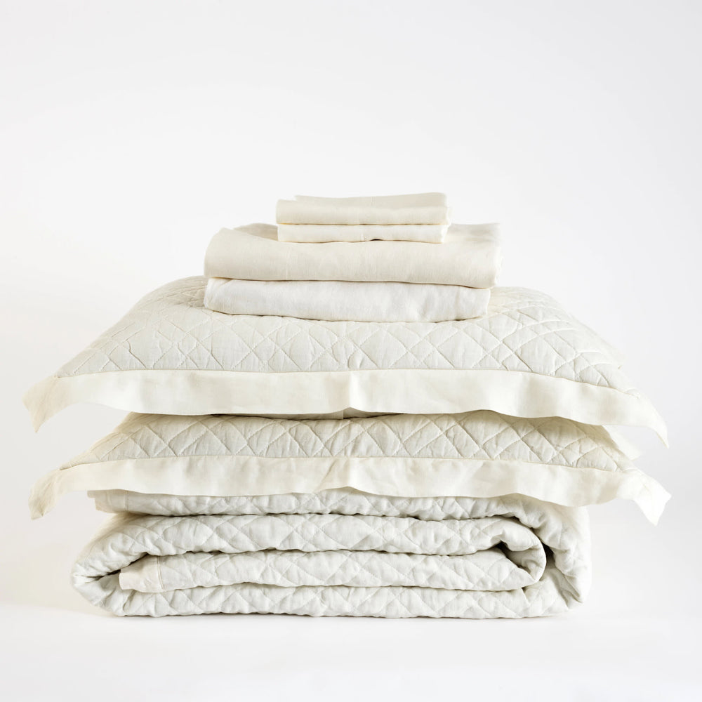 Lush Linen White Core Bedding Bundle | None