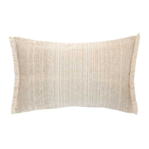 Oliver Ombre Decorative Pillow Cover | Natural