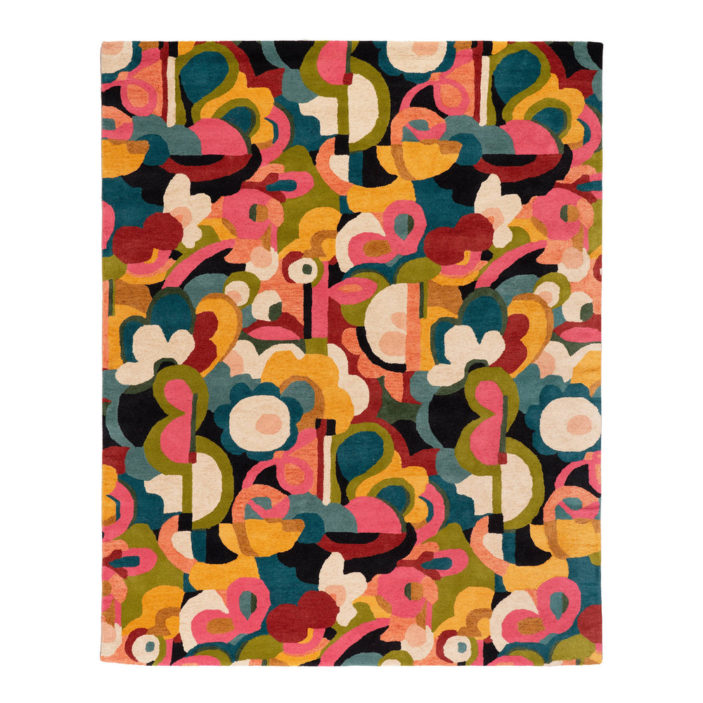 Field of Dreams Hand Tufted Wool Rug | Multi