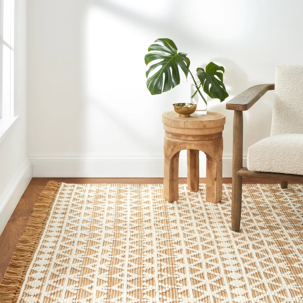 Pembrook Handwoven Wool Rug | Ochre