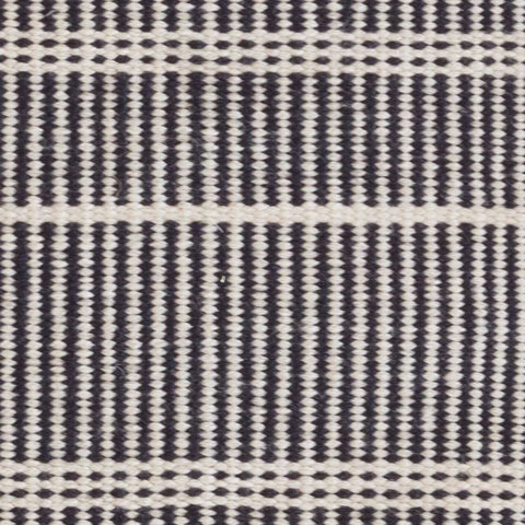 Samson Handwoven Indoor/Outdoor Rug Swatch | Black