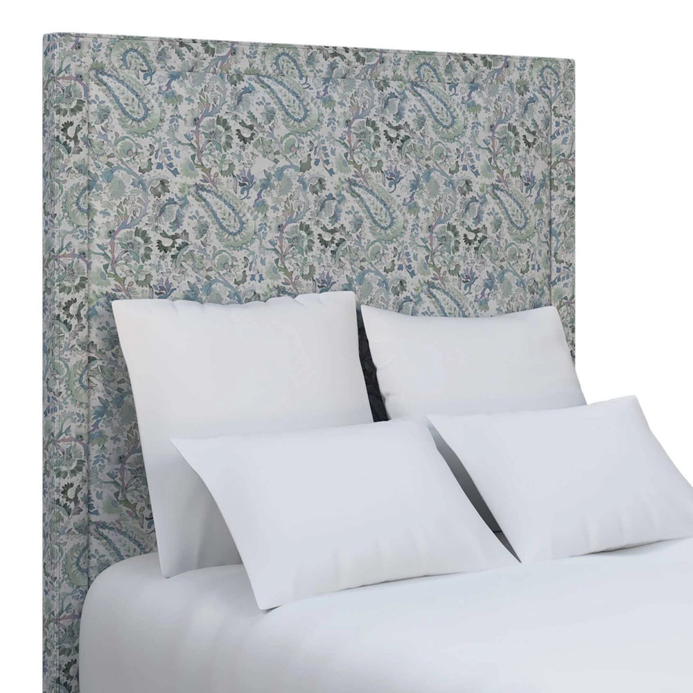 High Stonington Headboard | Ines Linen Blue