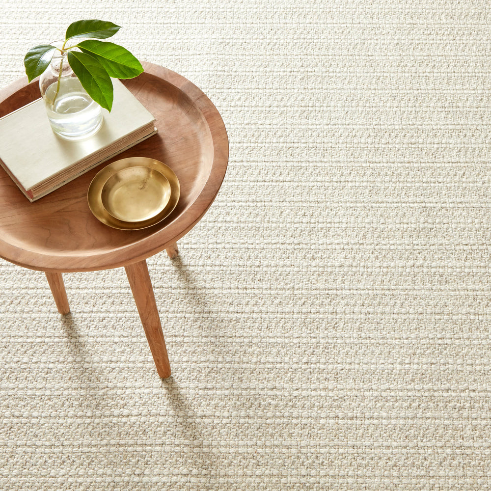 Jett Woven Wool Custom Rug | Natural