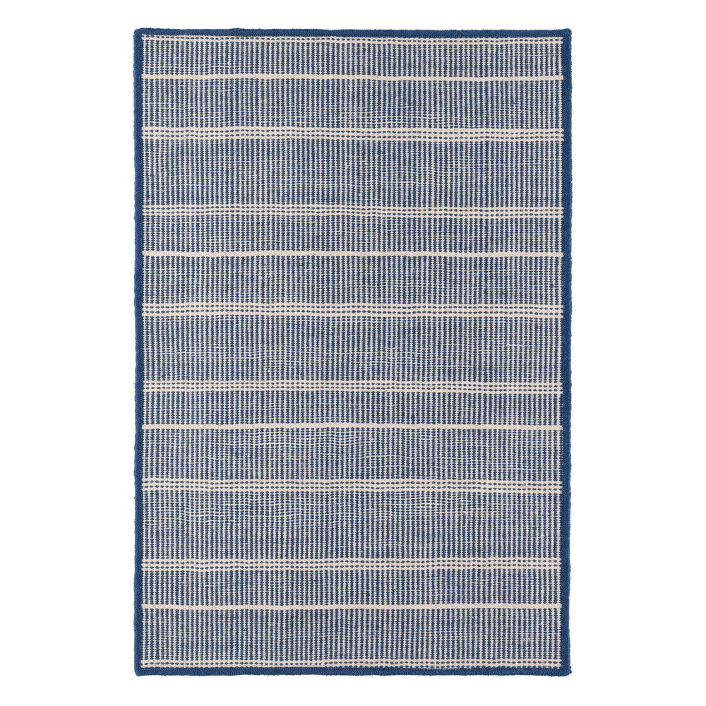 Samson Handwoven Indoor/Outdoor Custom Rug by Bunny Williams | Navy