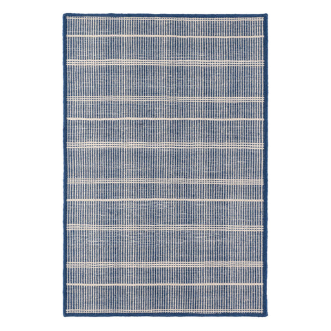 Samson Handwoven Indoor/Outdoor Custom Rug by Bunny Williams | Navy
