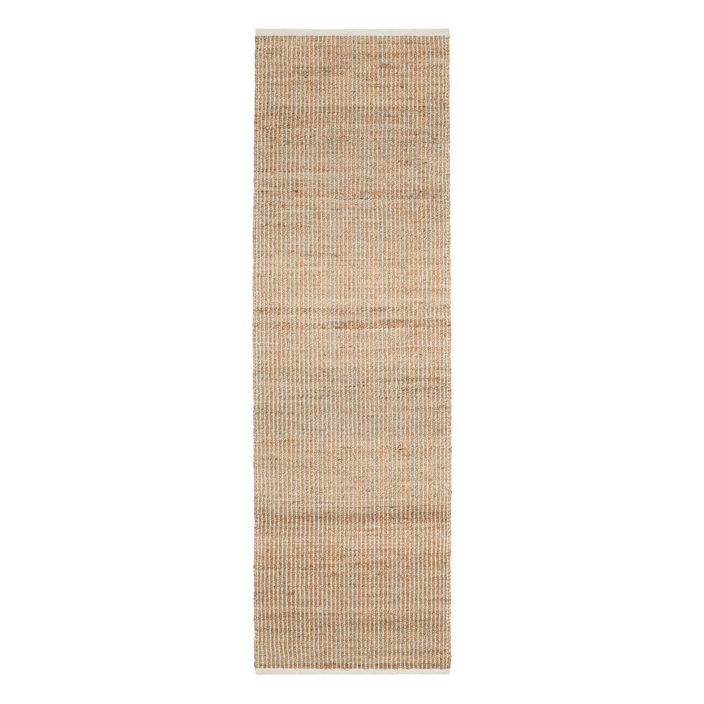 Gridwork Handwoven Jute Rug | Ivory