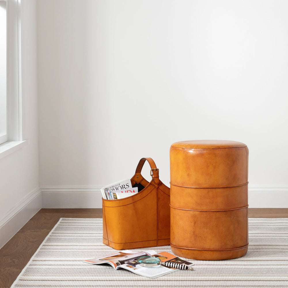 Gradation Ticking Handwoven Indoor/Outdoor Custom Rug | Grey