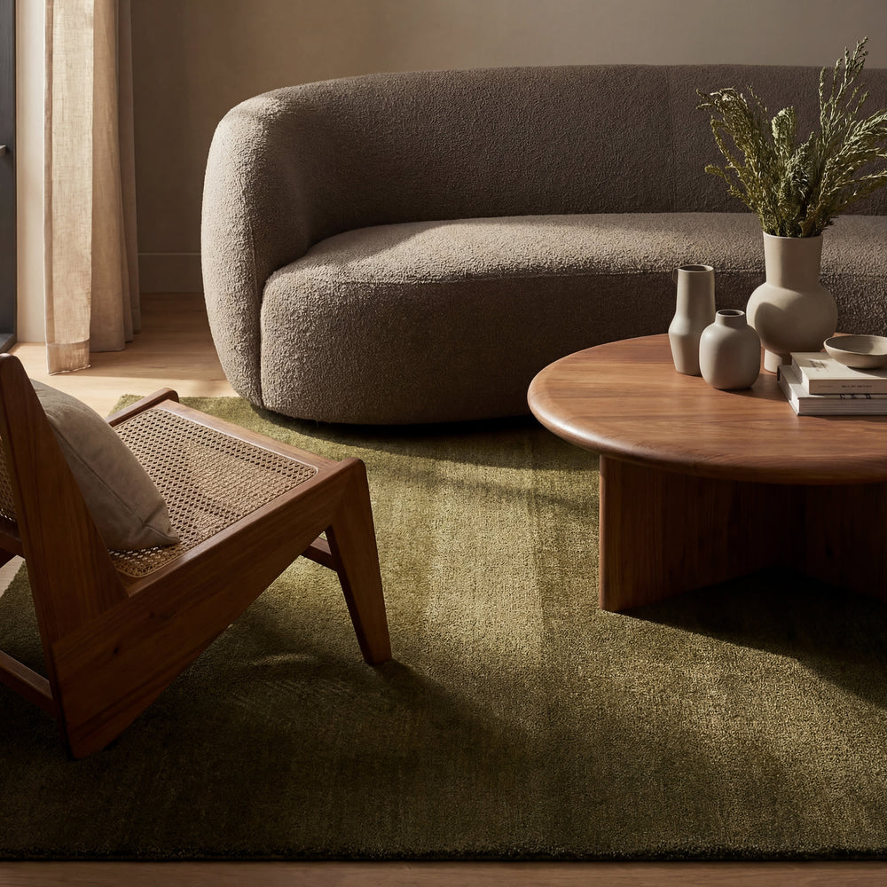 Garania Modern Green Rug | Green