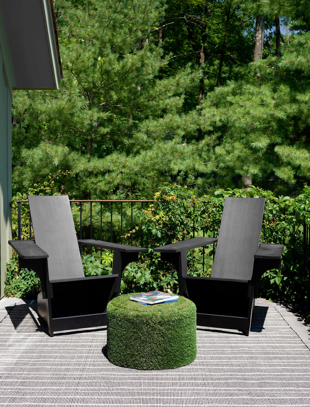 Samson Handwoven Indoor/Outdoor Rug | Black