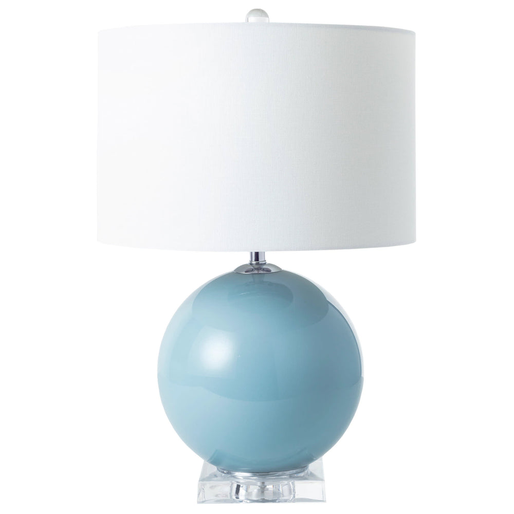 On the Ball Table Lamp | Powder Blue