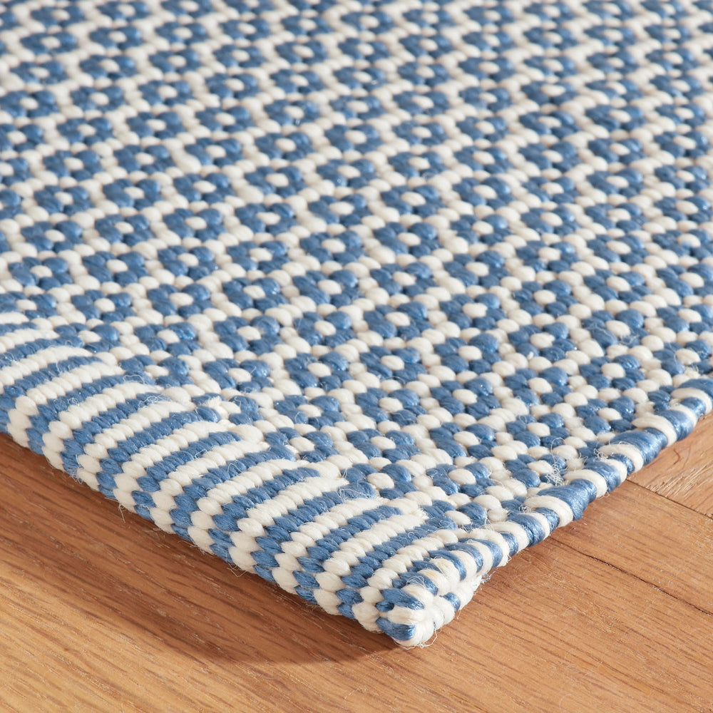 Finn Handwoven Indoor/Outdoor Rug | Denim