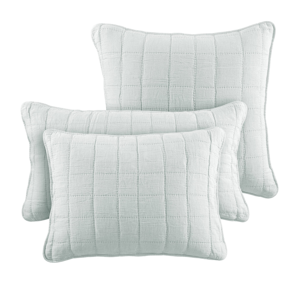 Monet Quilted Sham | Sky