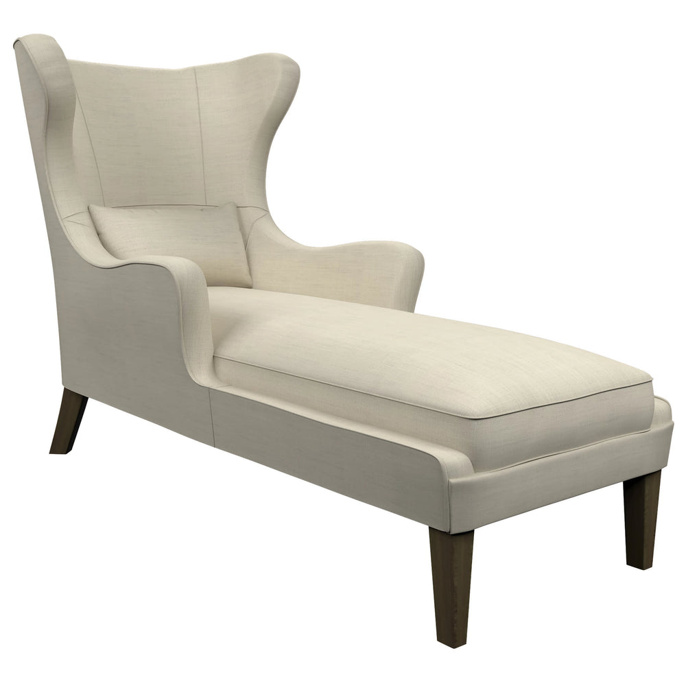 Mirage Smoke Chaise | Estate Linen Pearl Grey