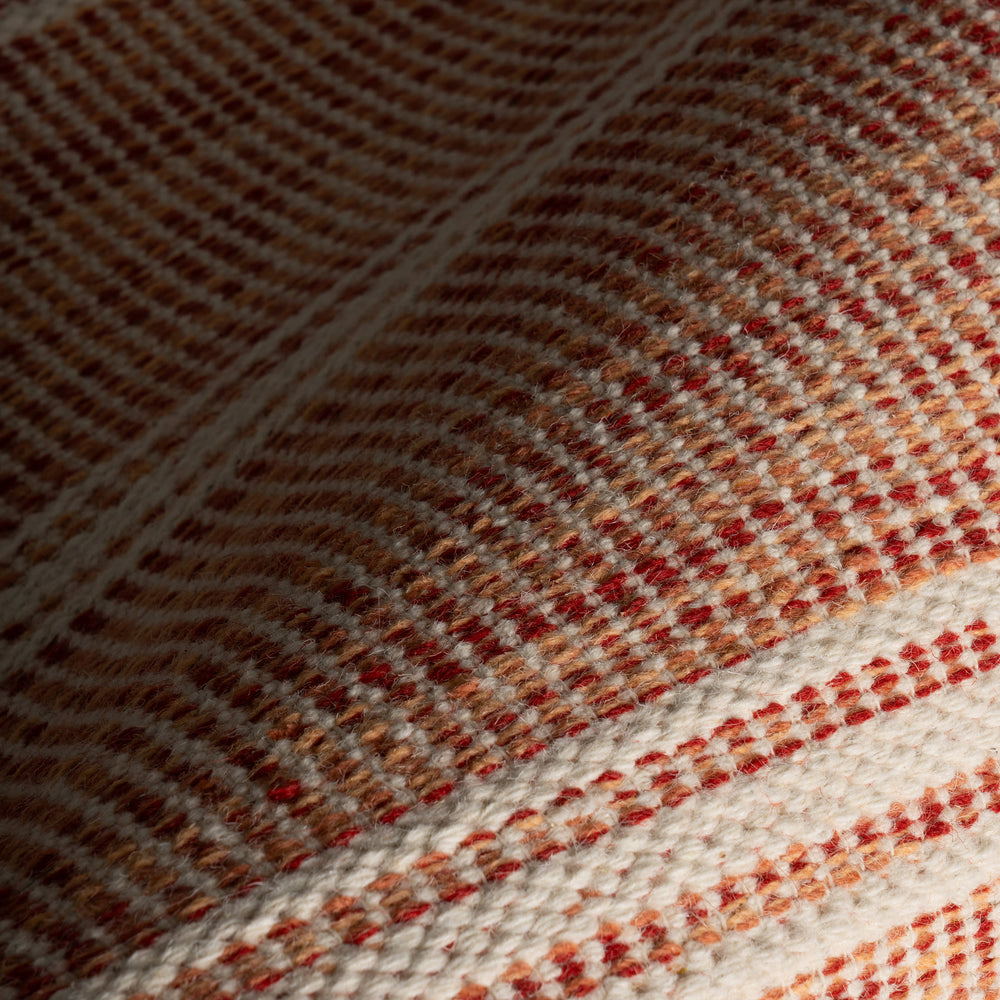 Malta Handwoven Wool Rug | Pink