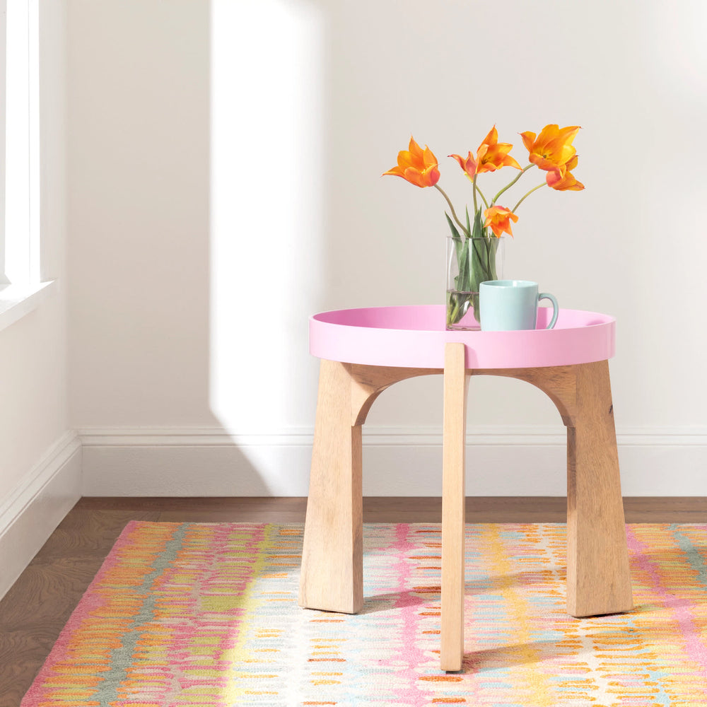 Paint Chip Hand Micro Hooked Wool Rug | Confetti