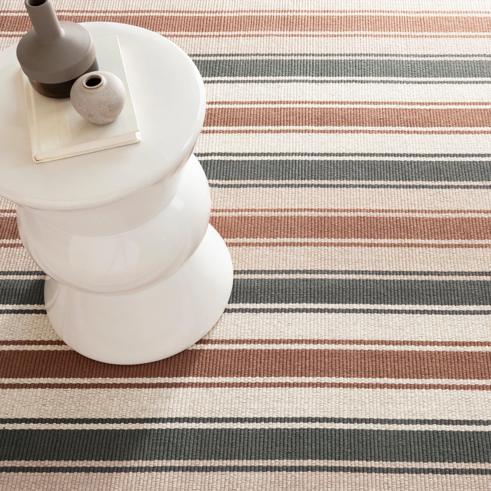 Elliot Handwoven Cotton Rug | Brown