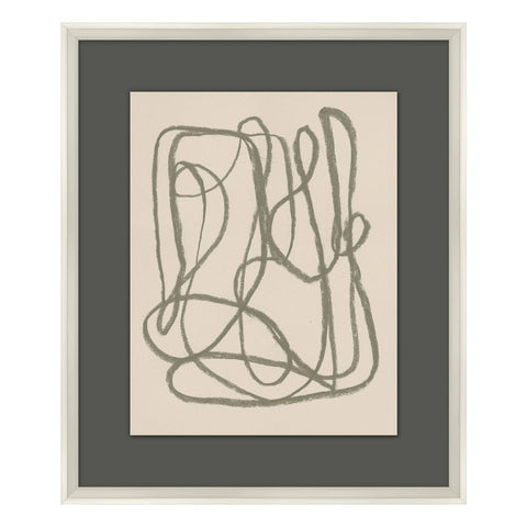 Doodle Wall Art | Green