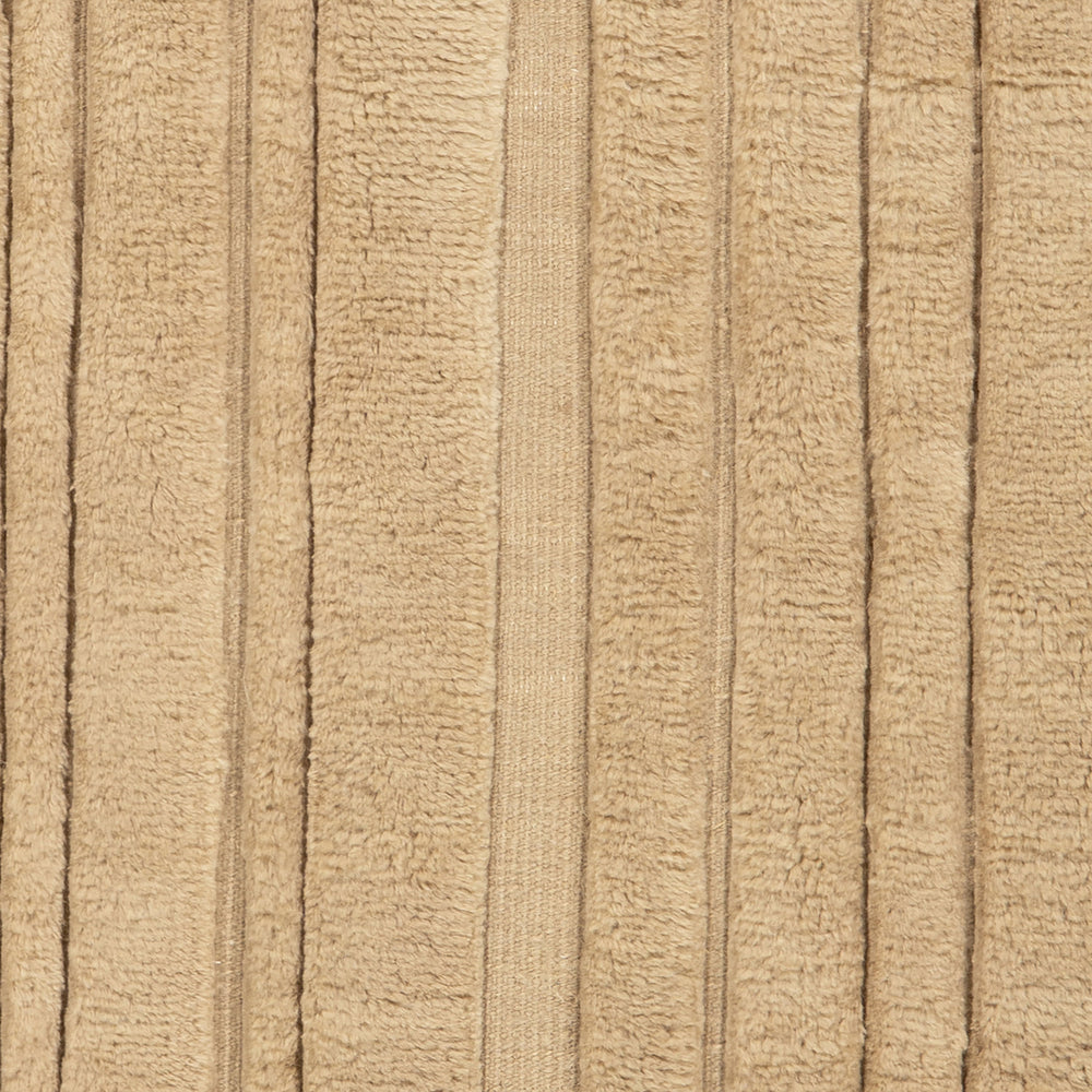 Slione Bohemian Striped Rug Swatch | Beige
