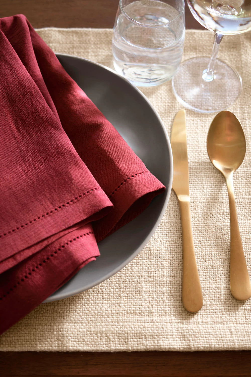 Brooks Placemat Set of 4 | Ivory