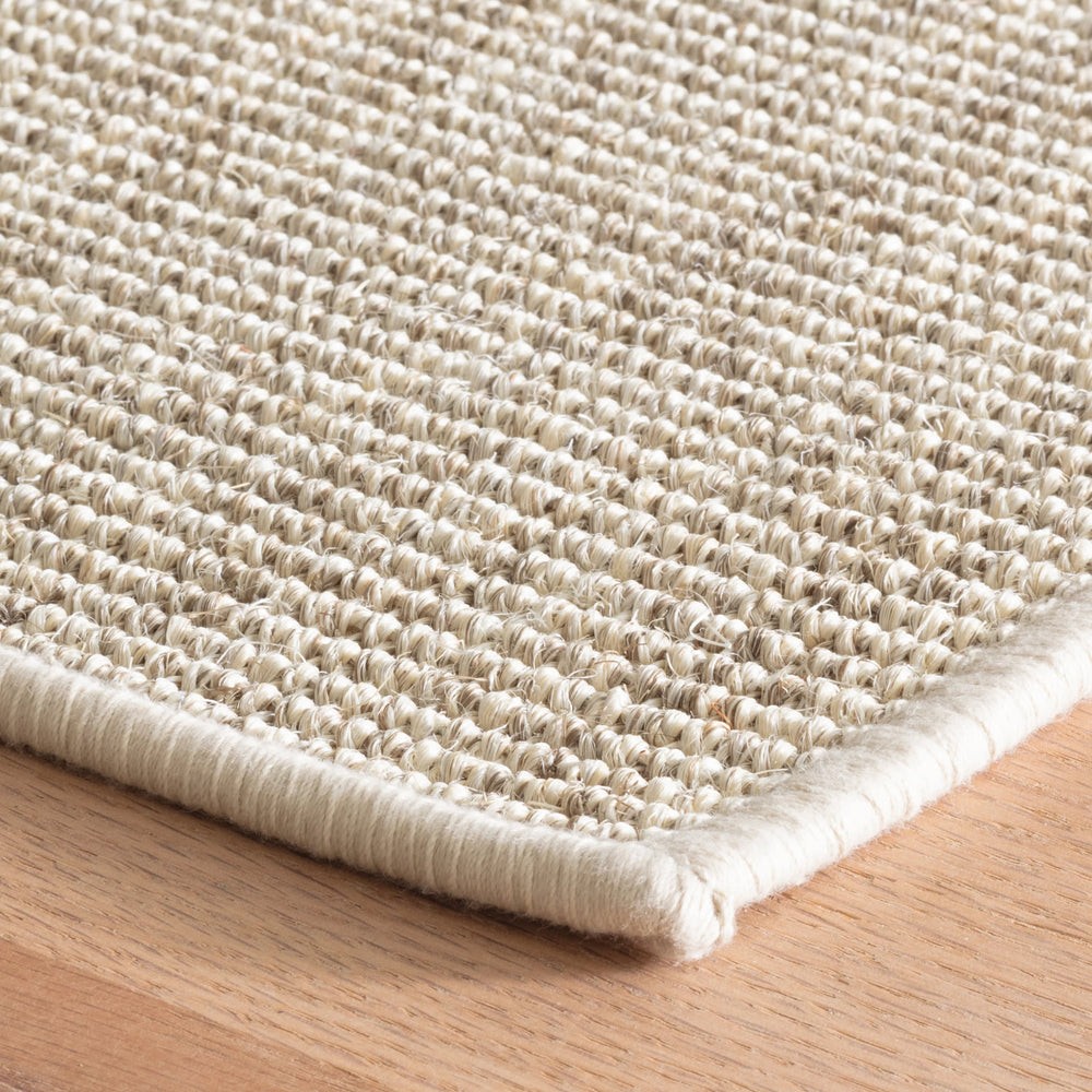 Shire Woven Sisal Custom Rug | Light Grey
