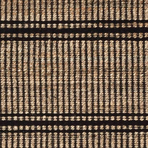 Arbor Handwoven Jute Rug Swatch | Black