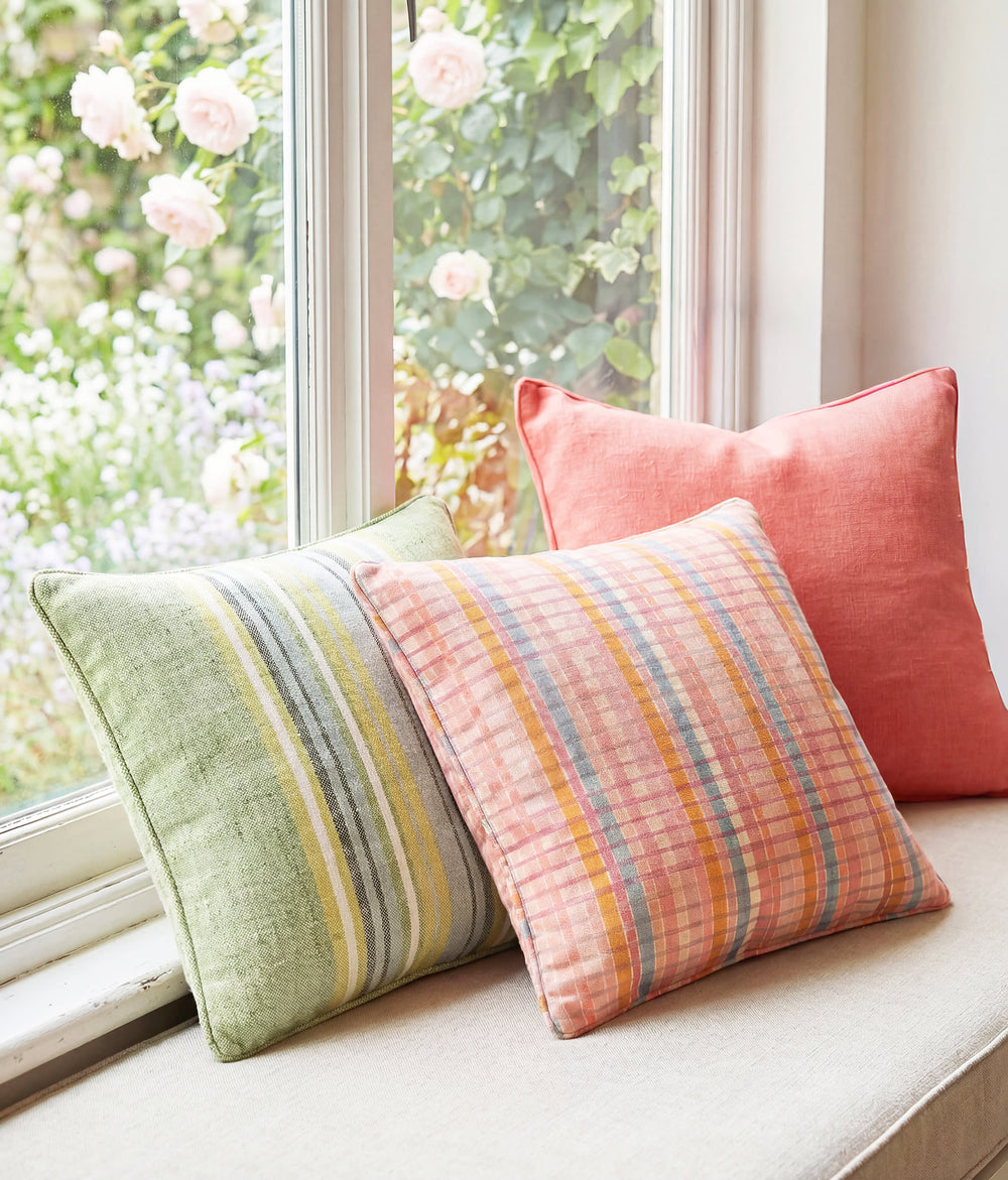 Cosmo Decorative Indoor/Outdoor Pillow Cover | Coral