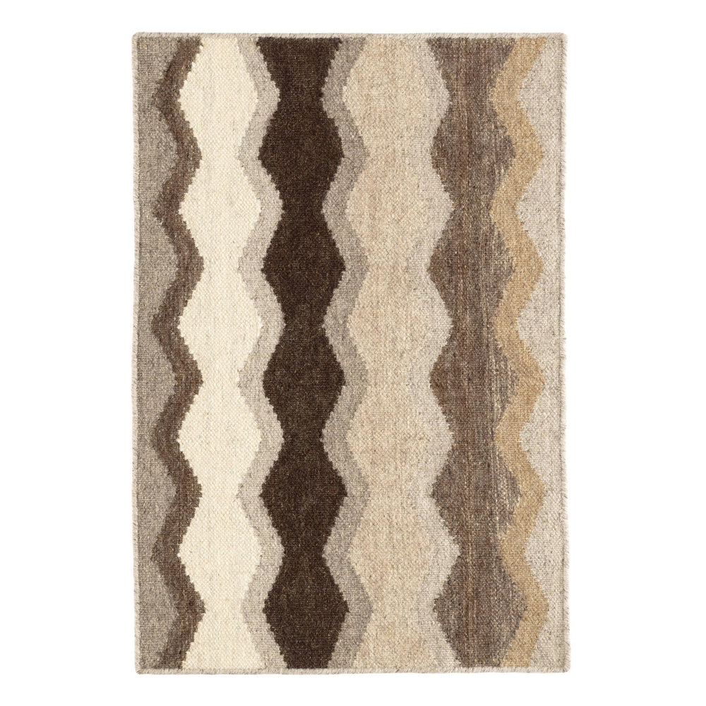 Safety Net Handwoven Wool Rug | Neutral