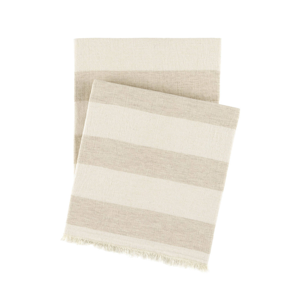 Langham Throw | Oatmeal