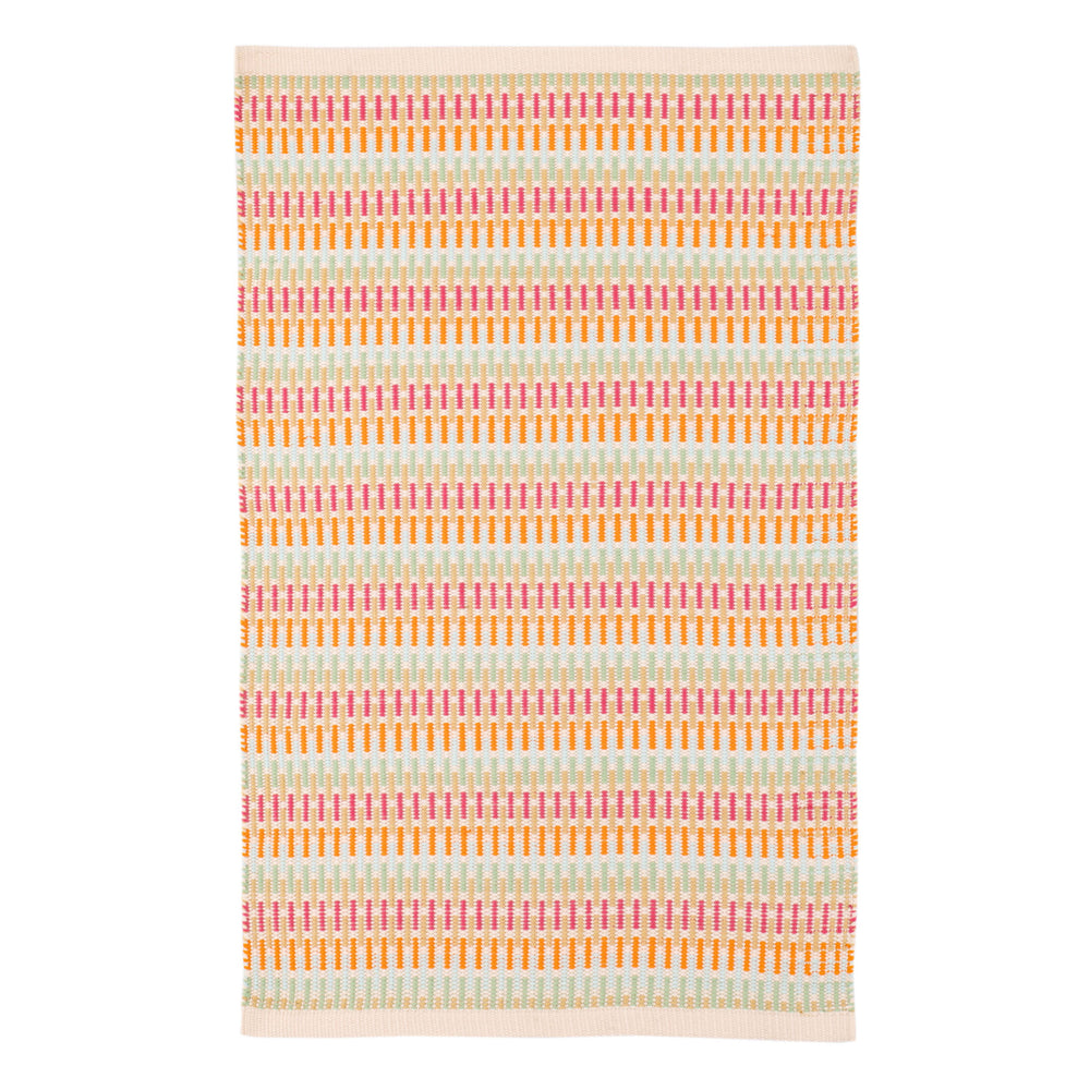 Candy Stripe Handwoven Indoor/Outdoor Rug | Multi