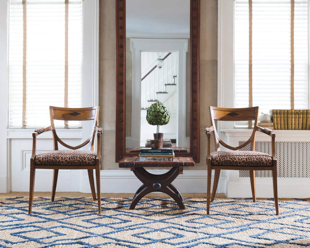 Marco Jute Soumak Handwoven Rug | Navy