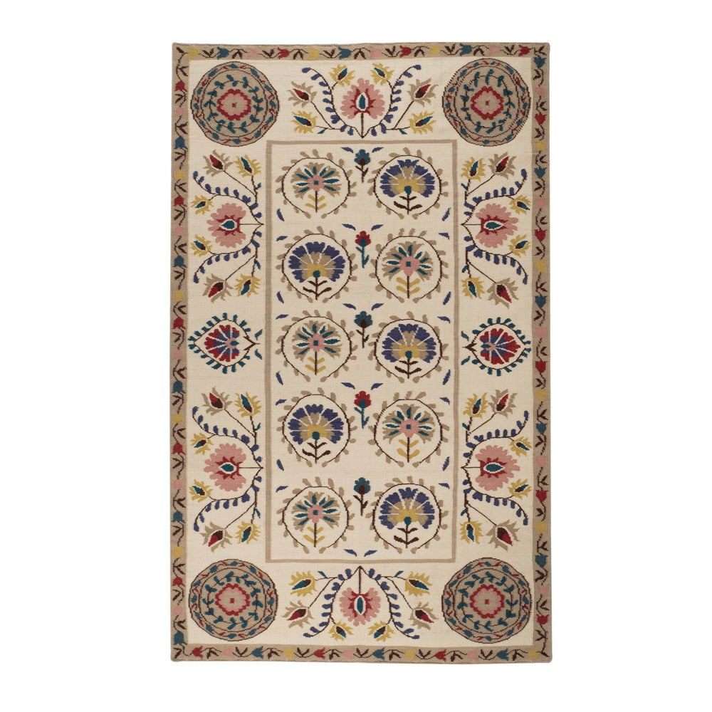 Florence Kilim Handwoven Wool Rug | Multi