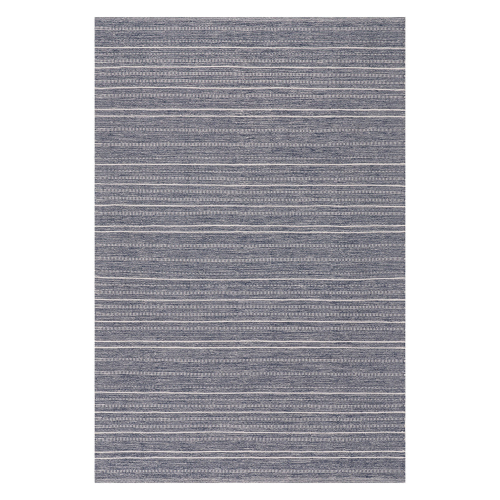 Skipper Stripe Handwoven Indoor/Outdoor Rug | Navy
