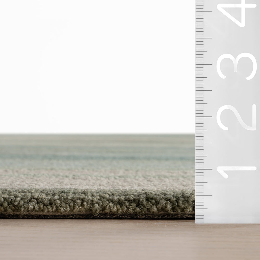 Zare Transitional Abstract Indoor Rug | Blue