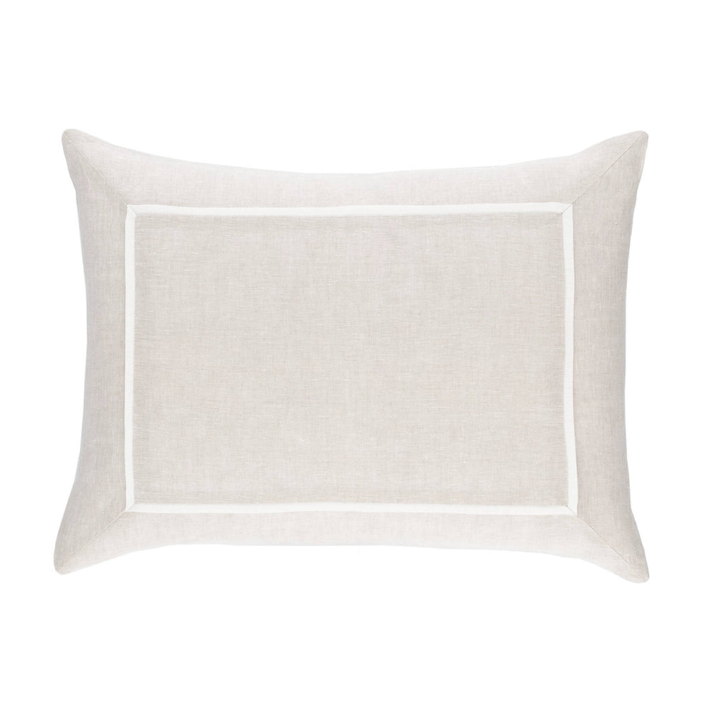 Keaton Linen Sham | Natural
