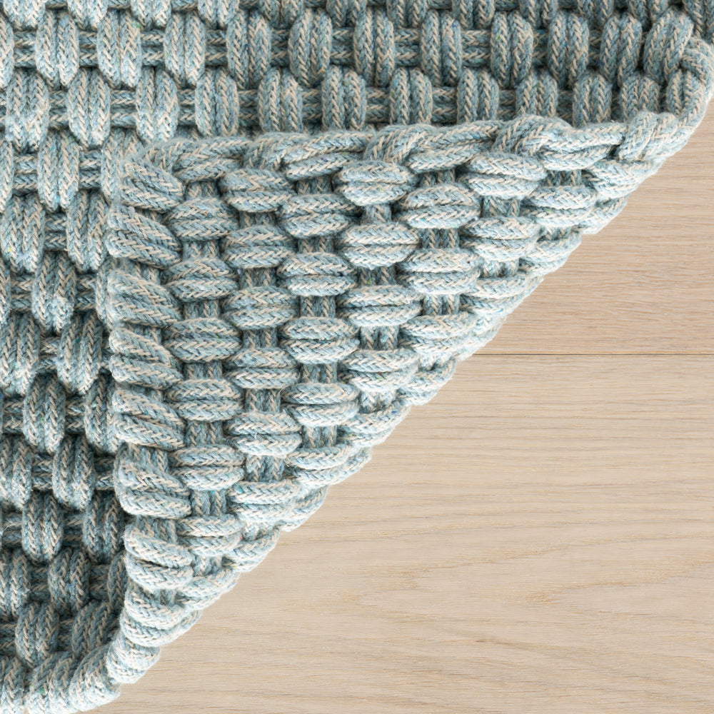Bridges Rope Rug | Light Blue