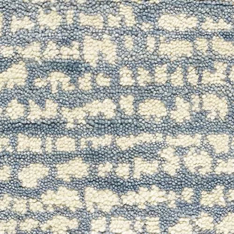 Shepherd Hand Knotted Wool Rug Swatch | Pewter Blue