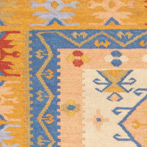 Mary Caroline Handwoven Wool Rug Swatch | Multi