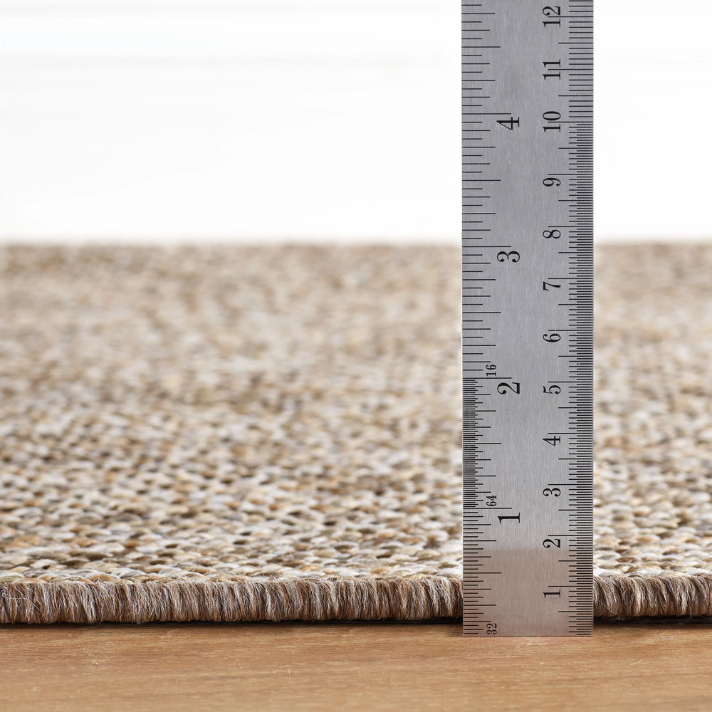 Pioneer Woven Indoor/Outdoor Custom Rug | Charcoal