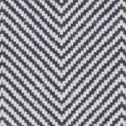 Batiste Woven Wool Custom Rug Swatch | Navy